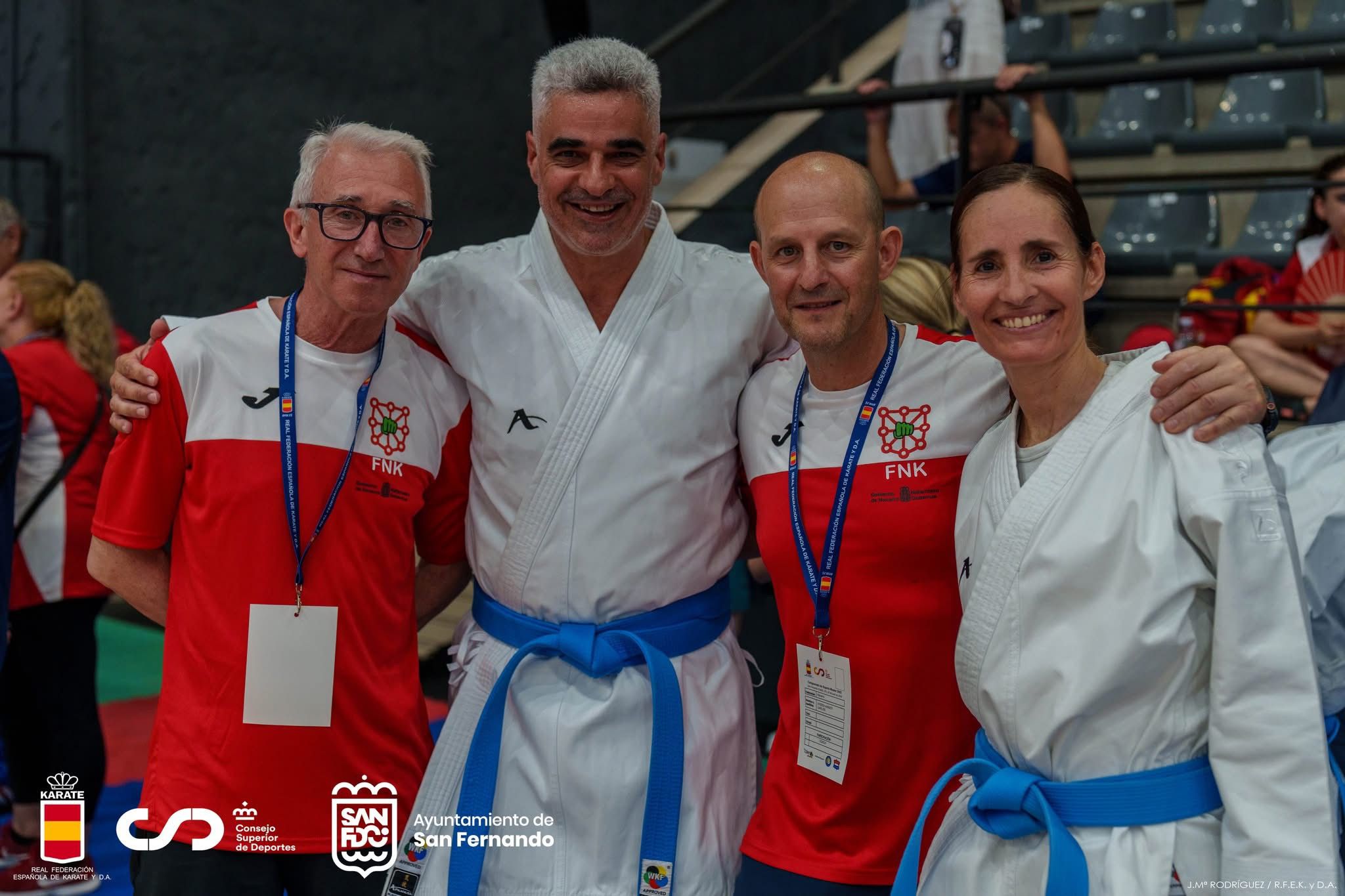 Navarra estuvo presente, este fin de semana, en el Campeonato de Espa&ntilde;a M&aacute;ster